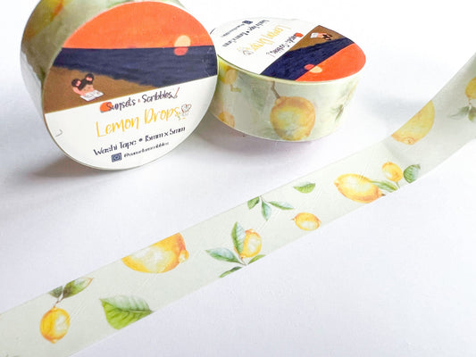 Lemon Washi Tape