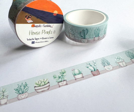 House Plant Washi Tape