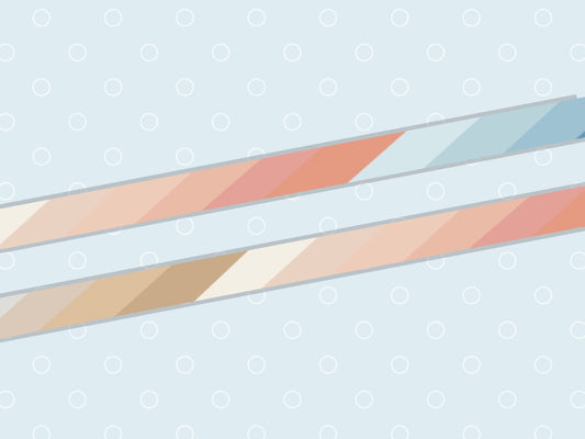 Watercolor sea ombré Decorative Washi Tape