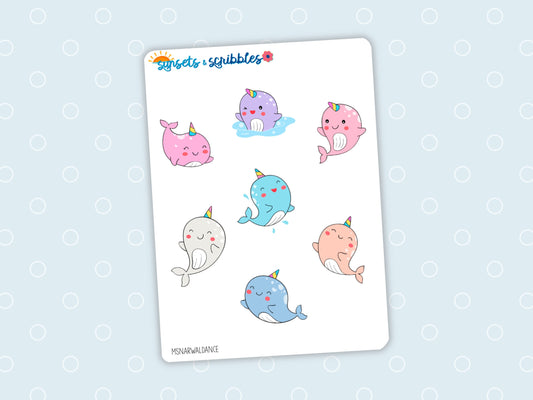 Narwhal Stickers